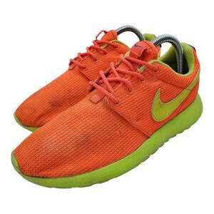 NIKE Shoes ROSHE RUN GS Youth Size 6Y Hyper Crimson Volt Sneaker 599728-801